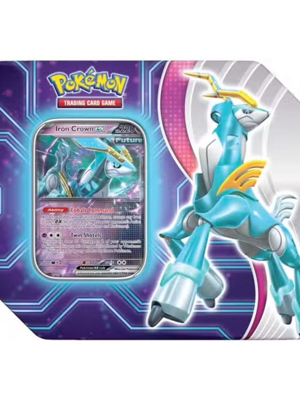 Pokemon iron crown paradox destinies ex tin